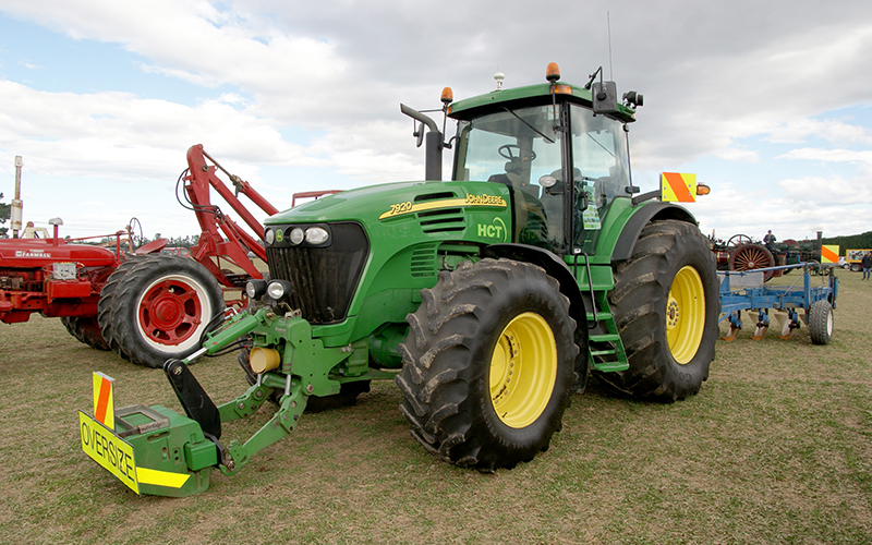 transport de tracteur